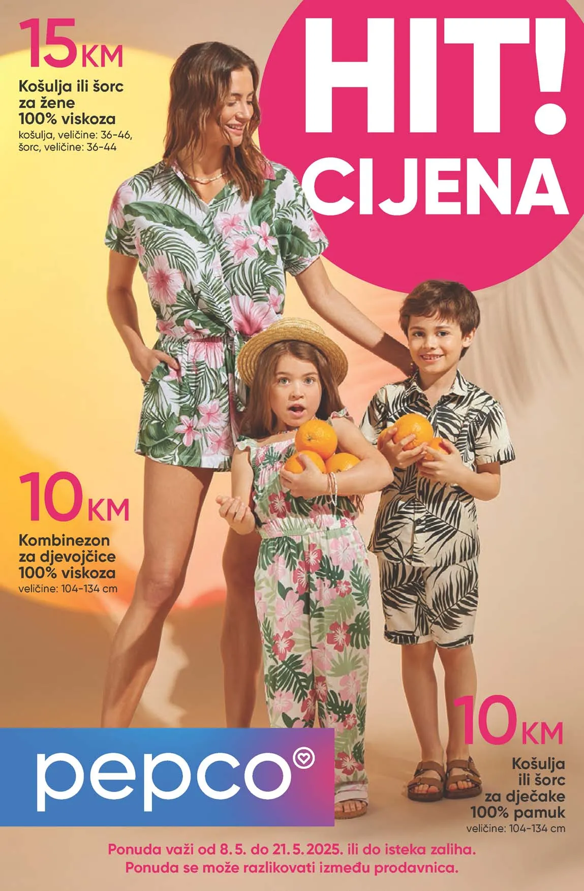 PEPCO Akcija Katalog sniženja do 21.05.2025