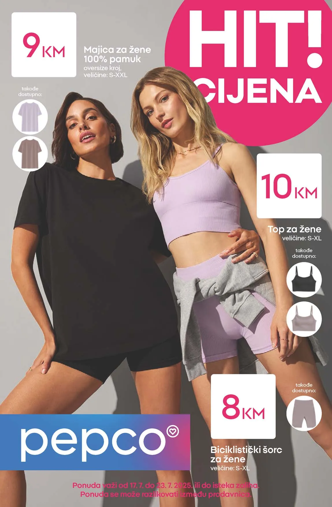 PEPCO katalog – Akcija sniženja do 23.07.2025.