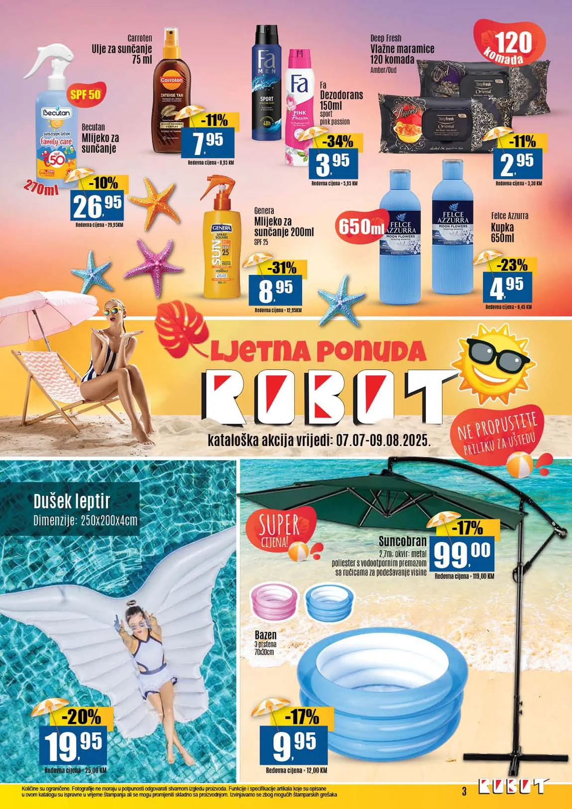Robot Super Akcija LJETNA PONUDA Katalog sniženja do 09.08.2025