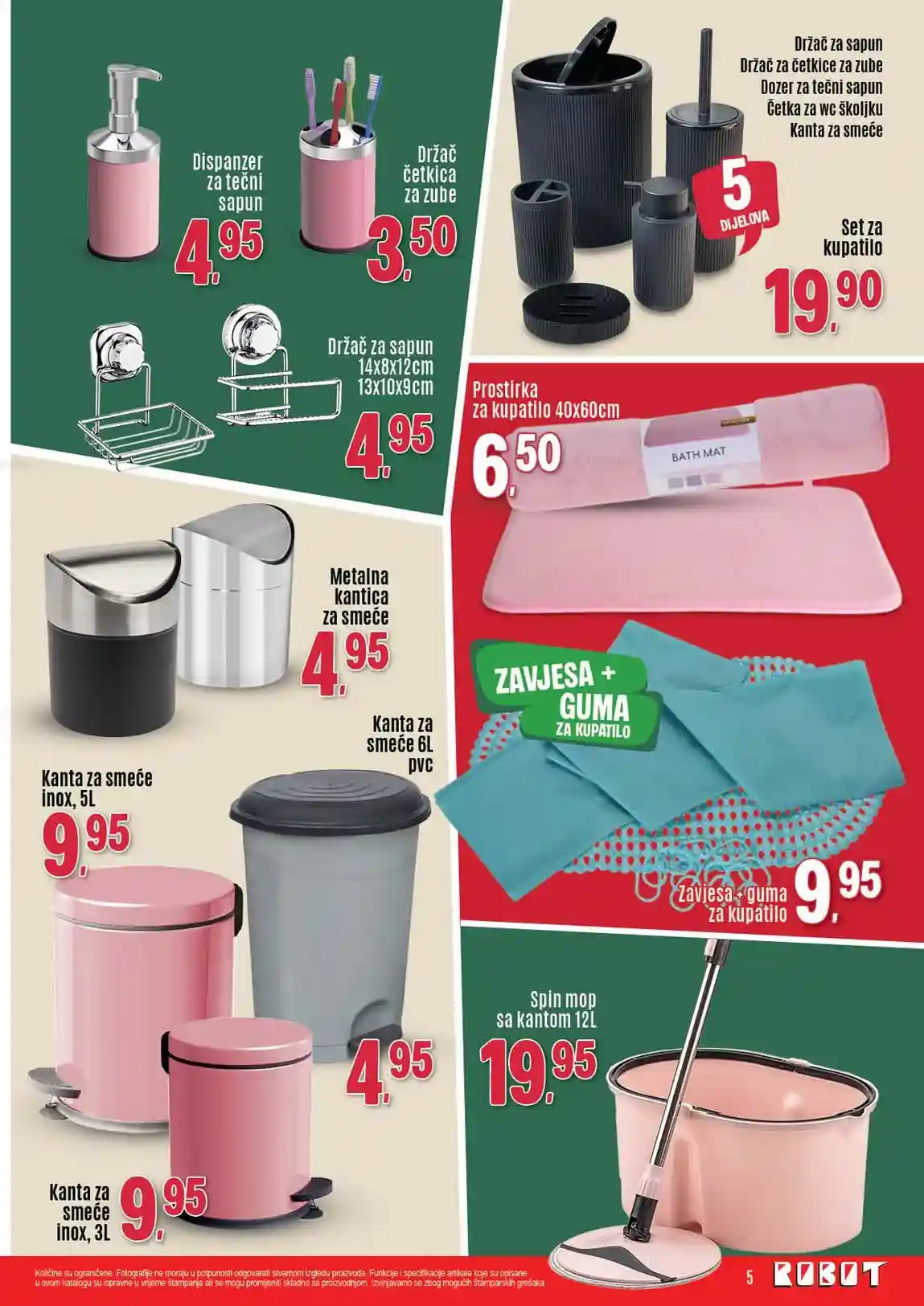 Robot komerc akcije i katalozi