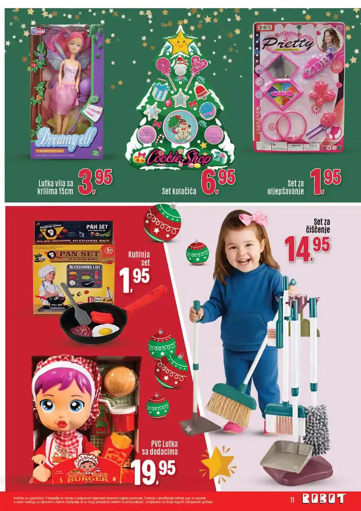 Robot komerc akcije i katalozi