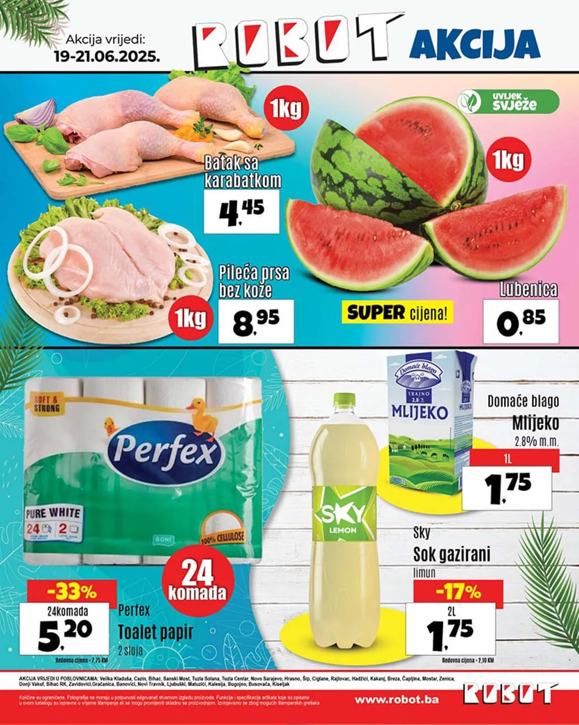 Robot Super Vikend akcija sniženja do 21.06.2025