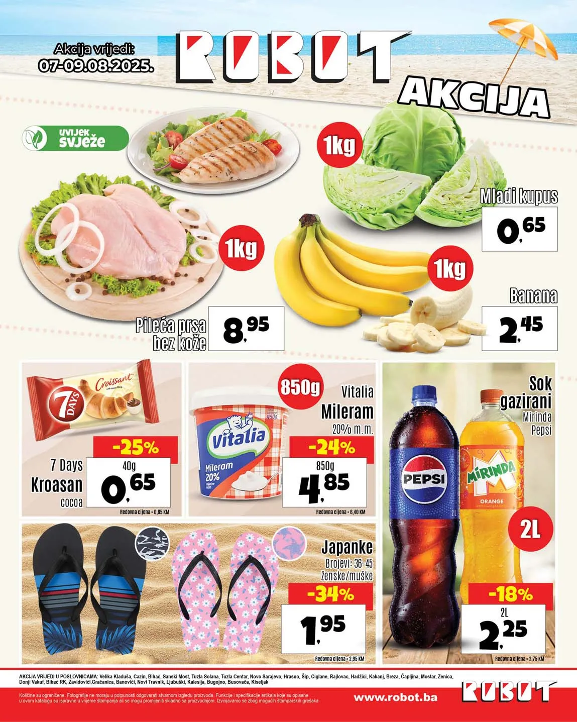 ROBOT SUPER VIKEND akcija sniženja do 09.08.2025