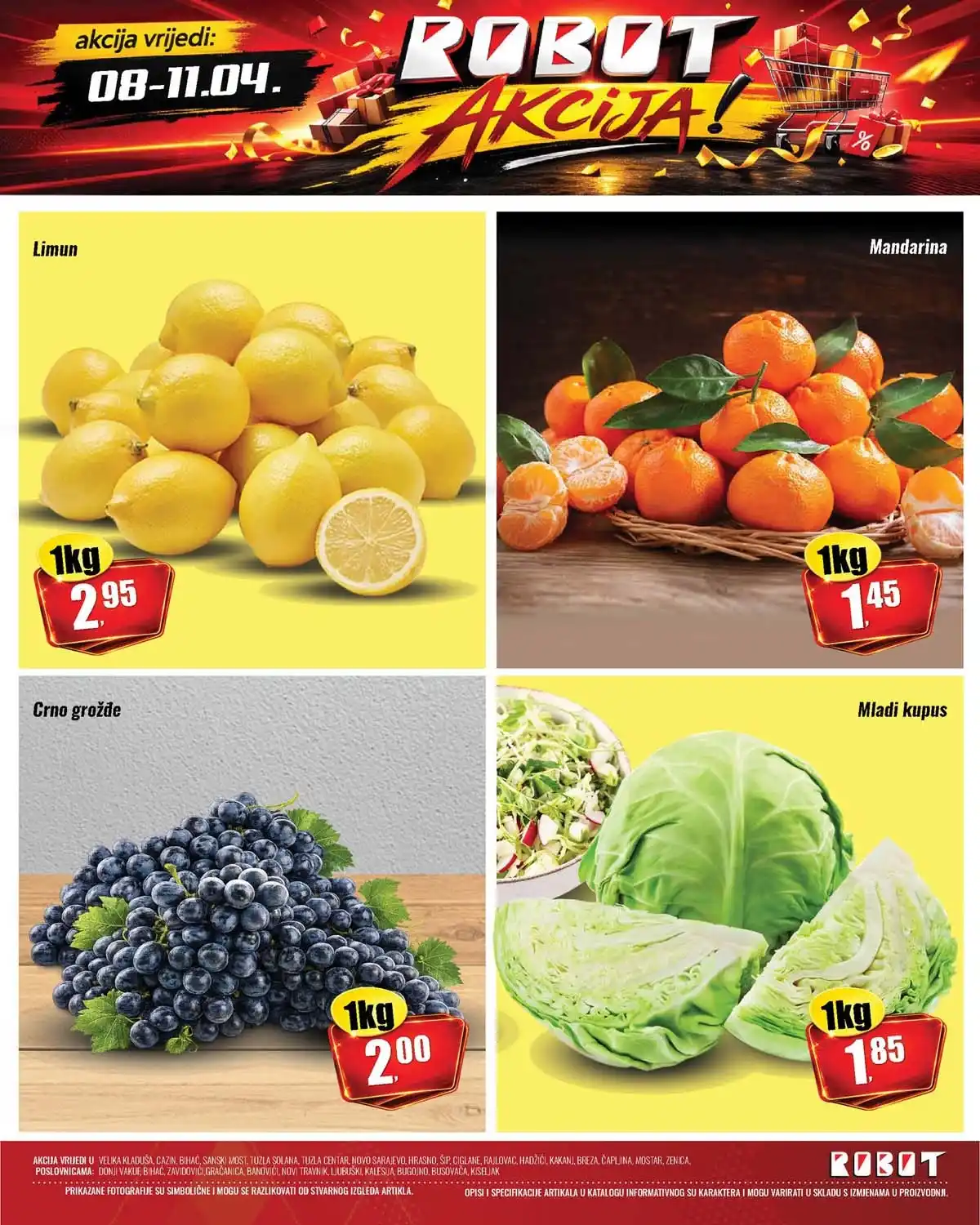 Robot katalog akcija sniženja do 33 posto strana 5 april 2026