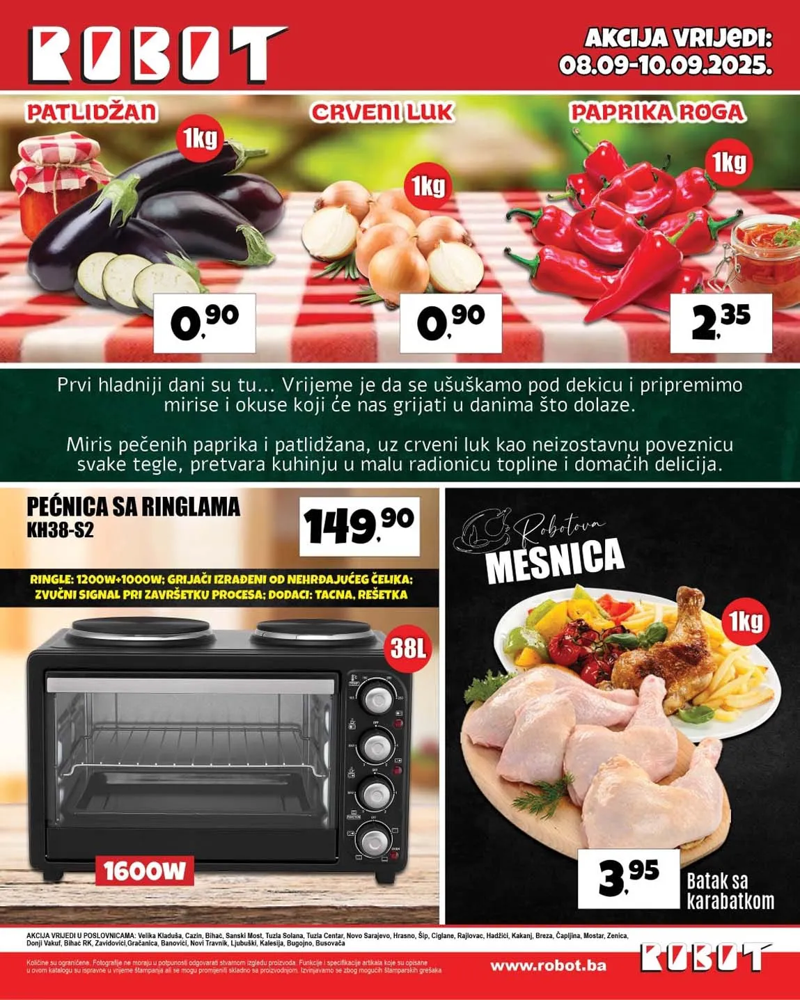 Robot katalog Robot Super akcija sniženja – prehrana i kućne potrepštine