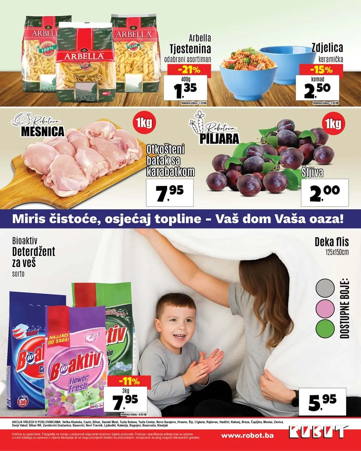 Robot katalog Robot Super akcija sniženja – prehrana i kućne potrepštine