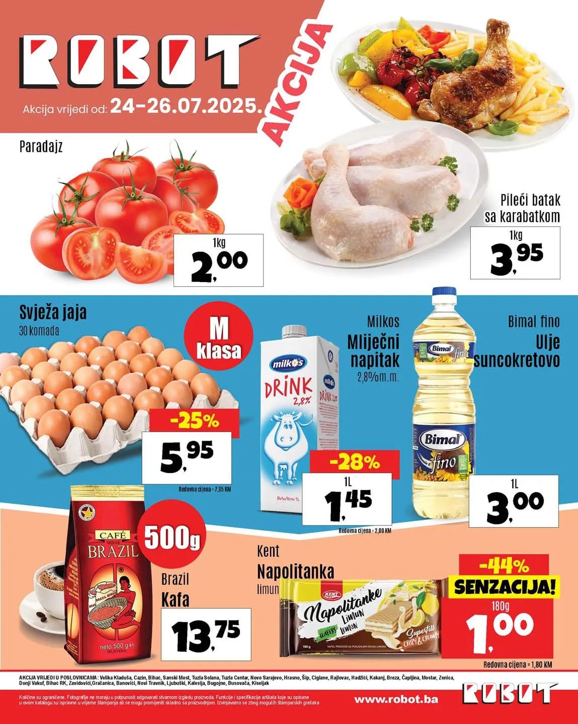 Robot Super Vikend Akcija – Sniženja do 26.07.2025.