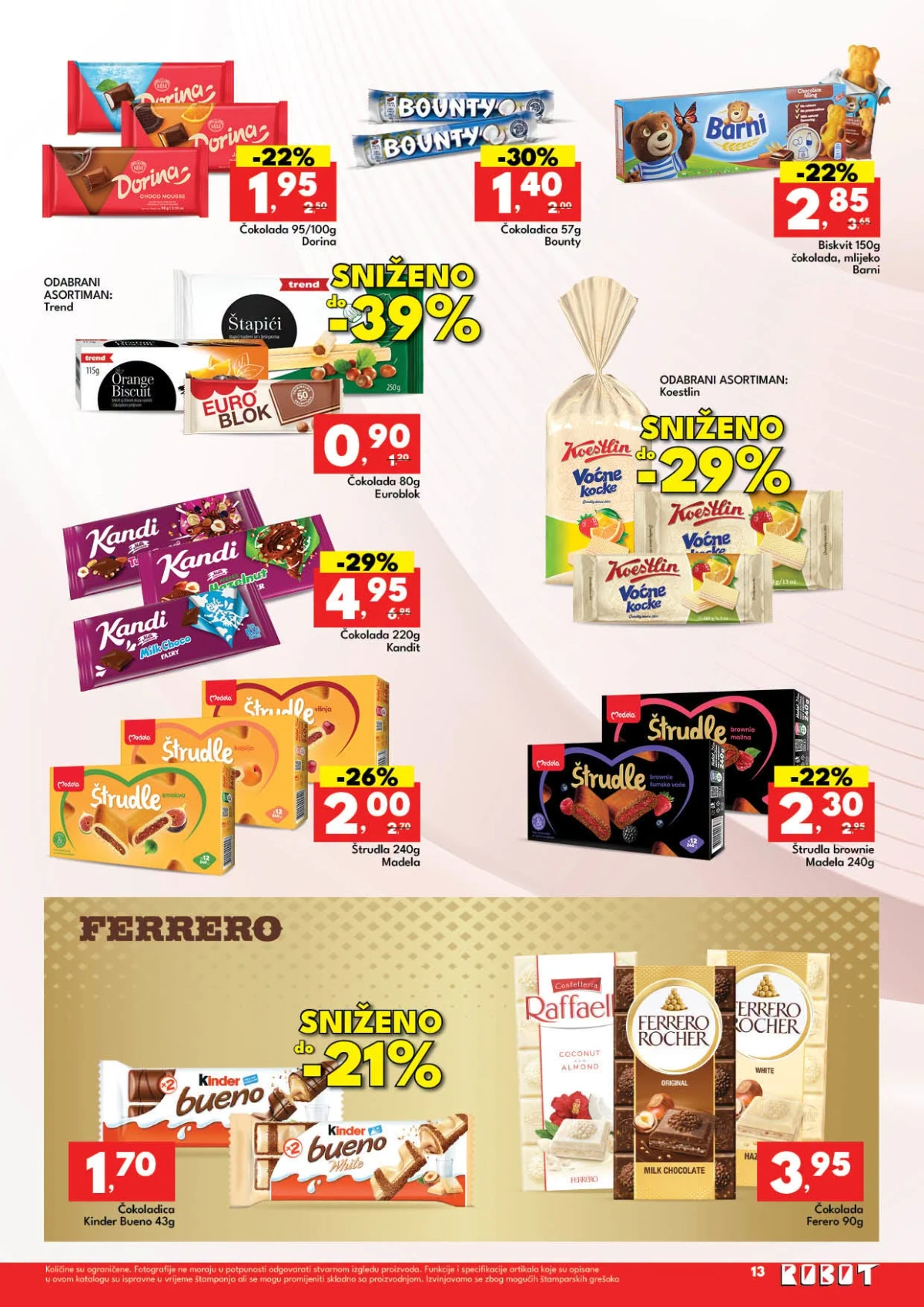 Robot katalog strana 13 – tekstil i oprema za domaćinstvo