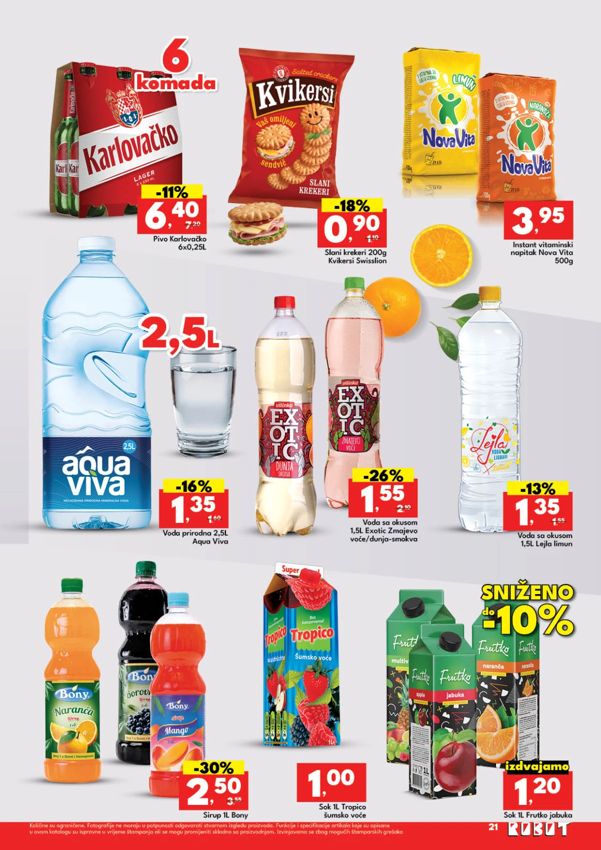 Robot katalog 18–30.05.2026 strana 21 – frižideri i bijela tehnika Robot katalog maj 2026 strana 21 frižideri i bijela tehnika akcija BiH