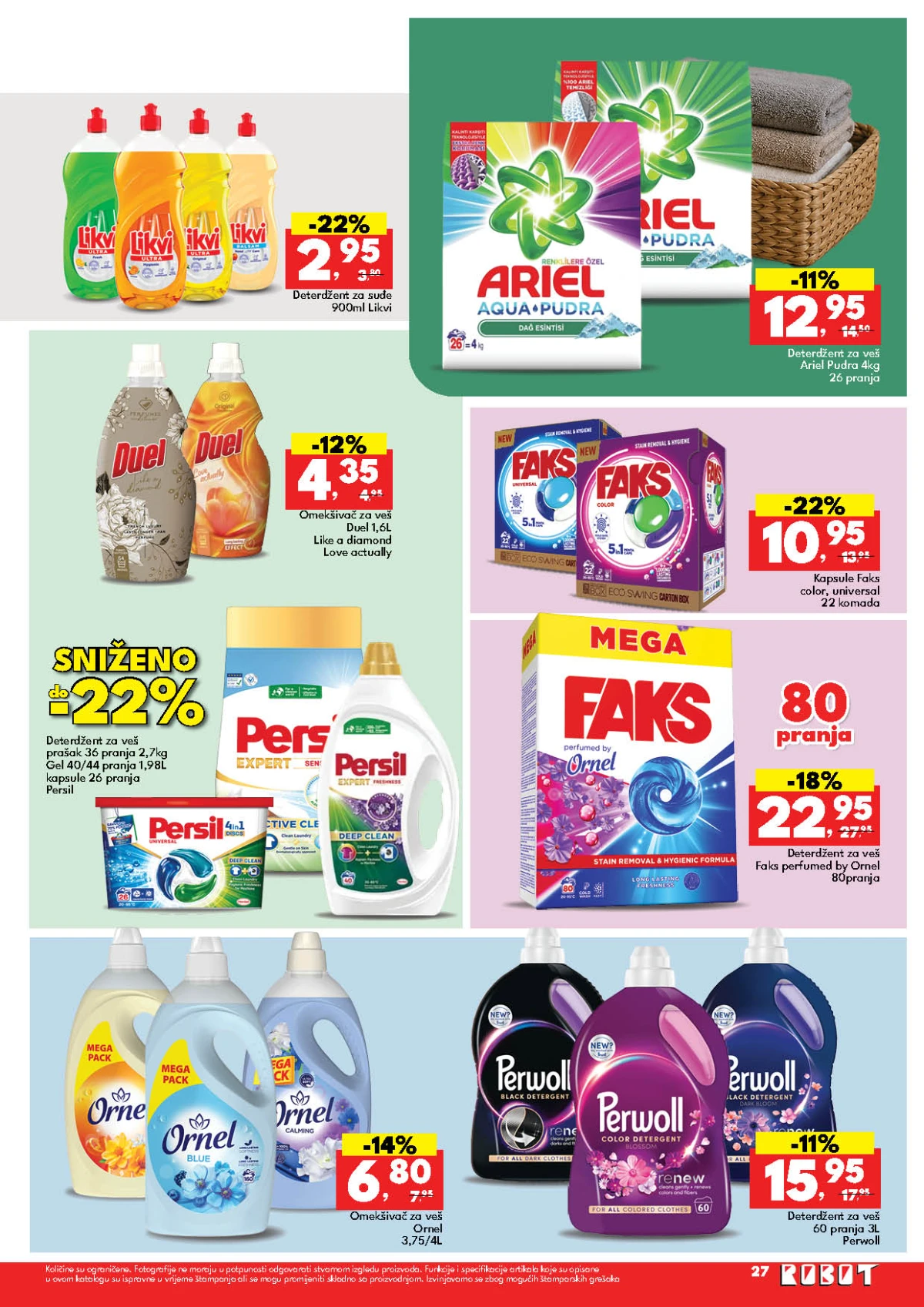 Robot katalog 18–30.05.2026 strana 27 – madraci i kreveti Robot katalog maj 2026 strana 27 madraci kreveti i namještaj akcija BiH