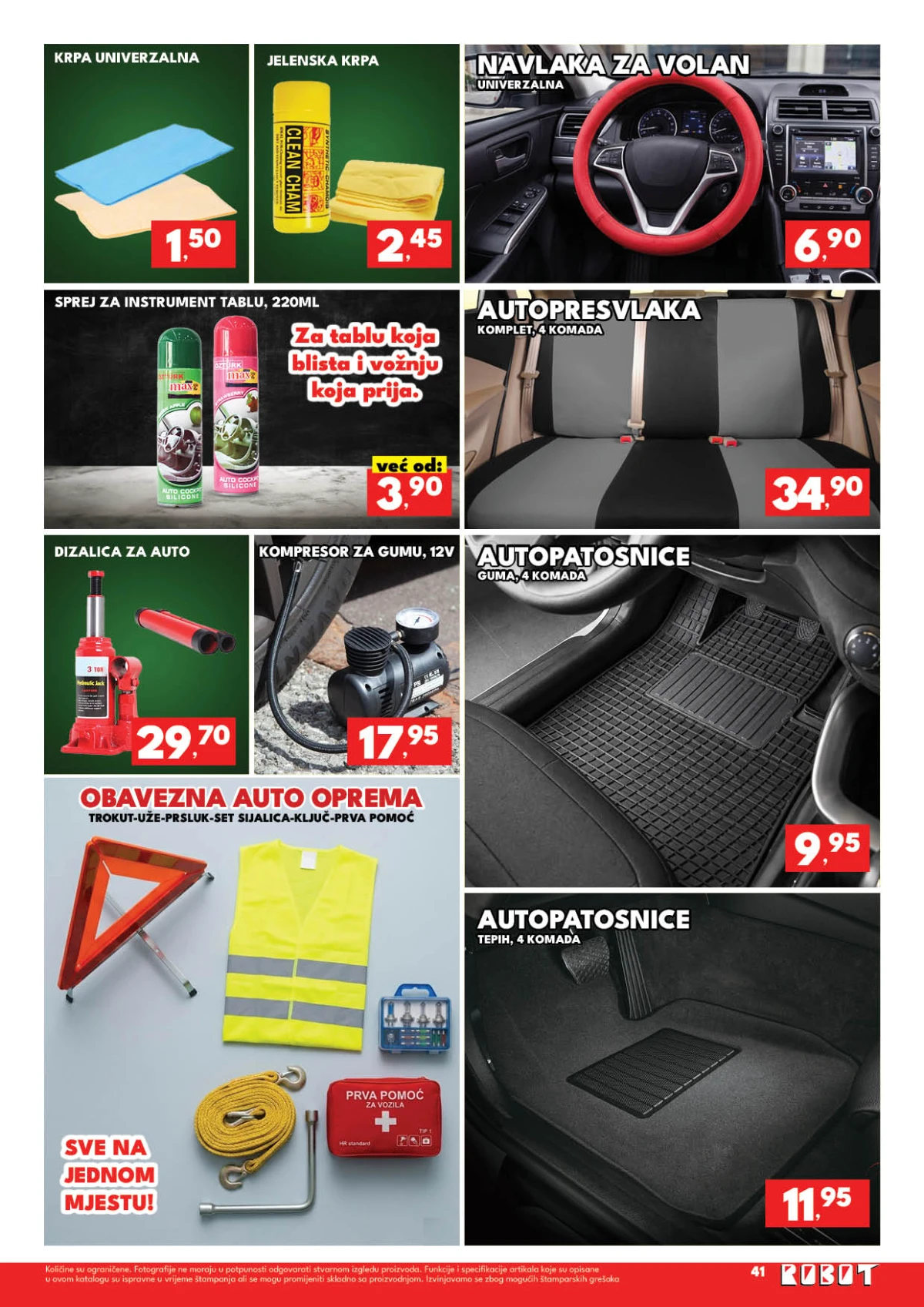 Robot katalog 18–30.05.2026 strana 41 – dekoracija doma i rasvjeta Robot katalog maj 2026 strana 41 dekoracija doma rasvjeta i oprema akcija BiH