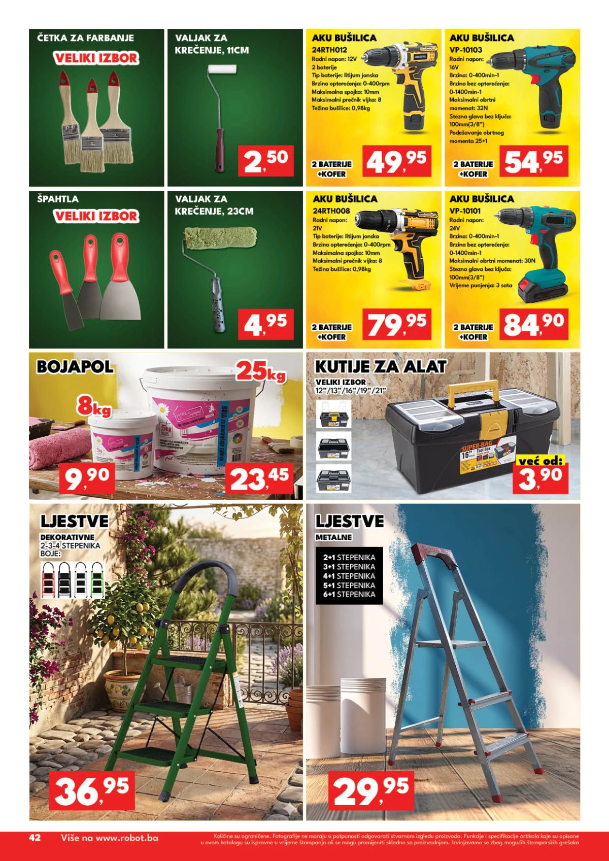 Robot katalog 18–30.05.2026 strana 42 – kuhinjski dodaci i organizacija Robot katalog maj 2026 strana 42 kuhinjski dodaci organizacija i oprema akcija BiH
