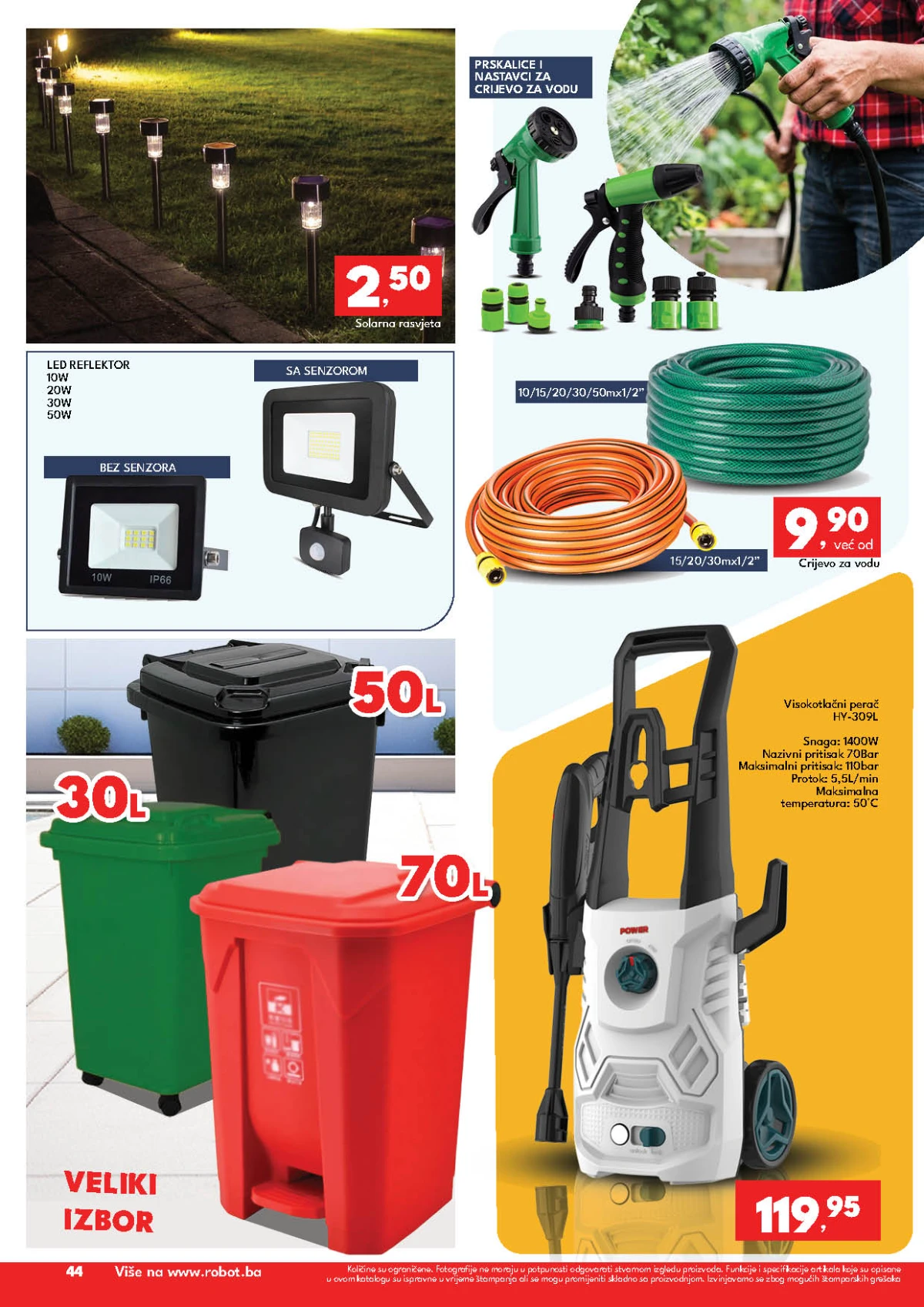 Robot katalog 18–30.05.2026 strana 44 – sezonski artikli i akcije Robot katalog maj 2026 strana 44 sezonski artikli i završna akcija BiH