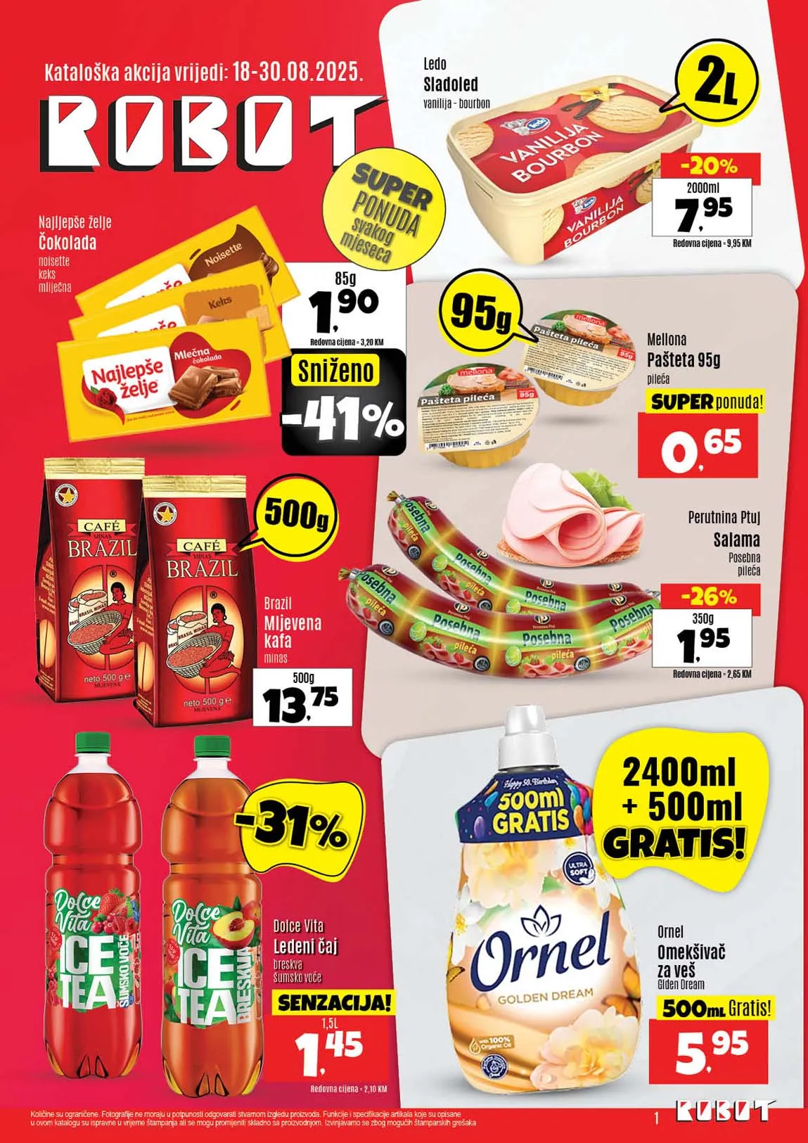 ROBOT Super katalog sniženja do 30.08.2025 – popusti do 50%