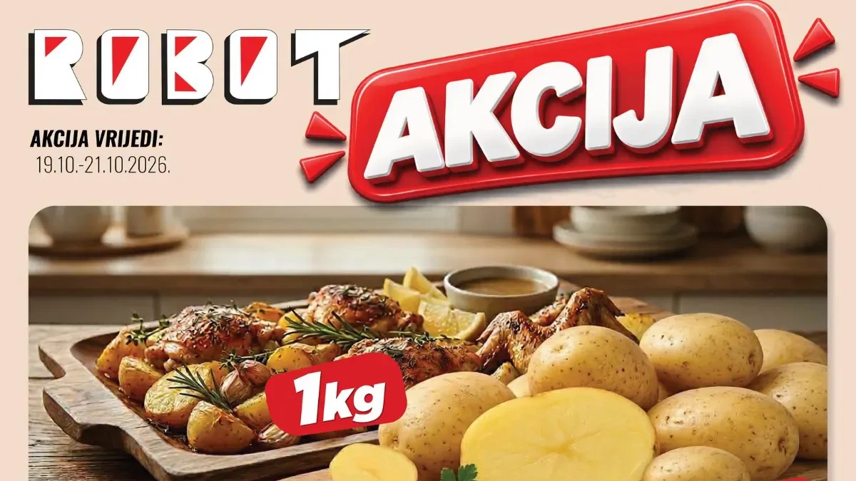 Robot akcija od 19. do 21.10.2026. – popusti do 33%