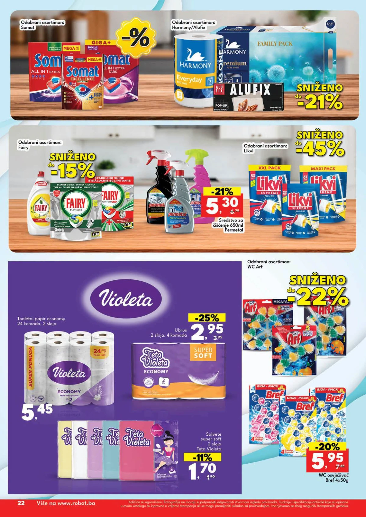 Robot katalog strana 22 – pregled akcijskih proizvoda i sniženih cijena do 29.08.2026.