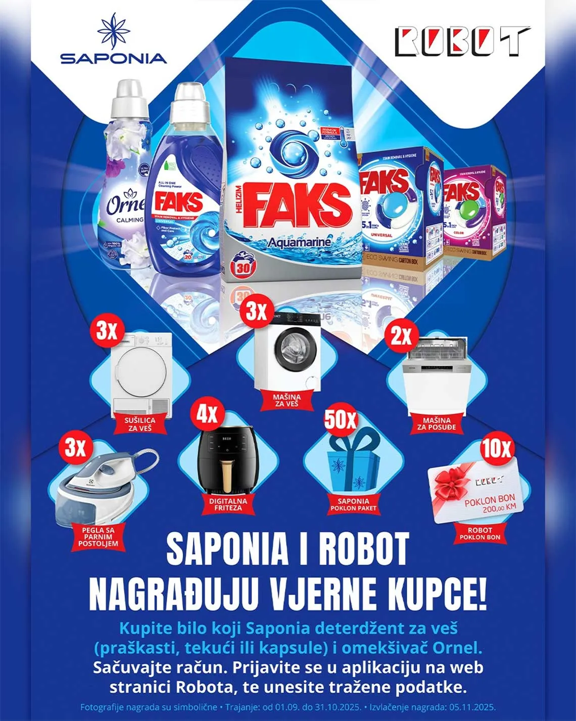 Robot - Saponija - Nagradna igra Katalozi Robot komerc