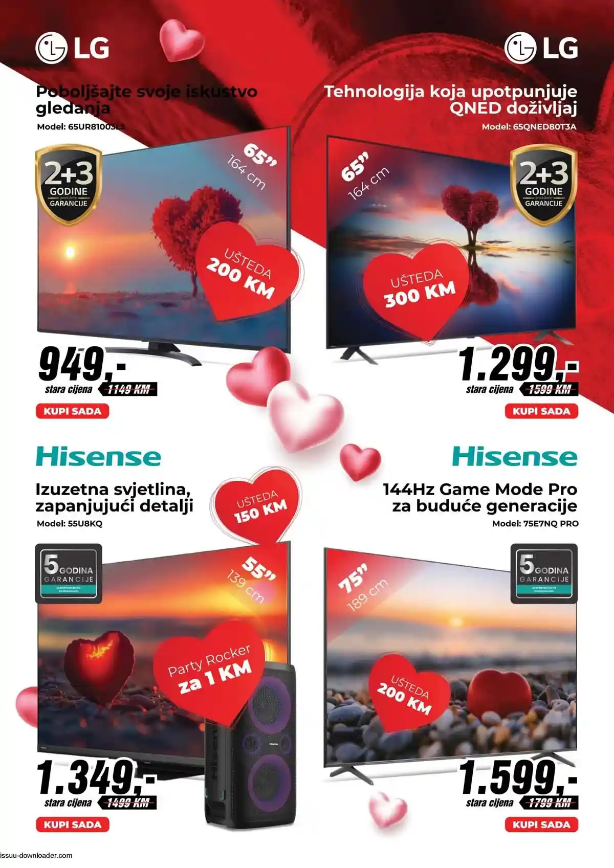 TECHNO SHOP Mjesec ljubavi strana 10 – kućanska tehnika na sniženju BiH