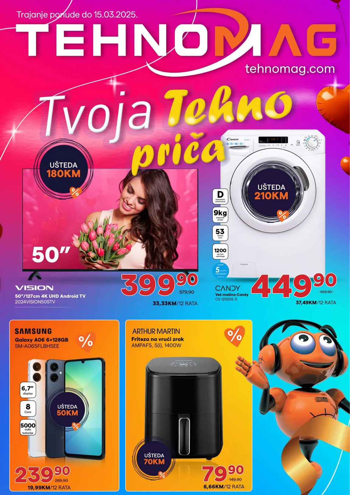 TehnoMag akcija Katalog sniženja do 15.03.2025