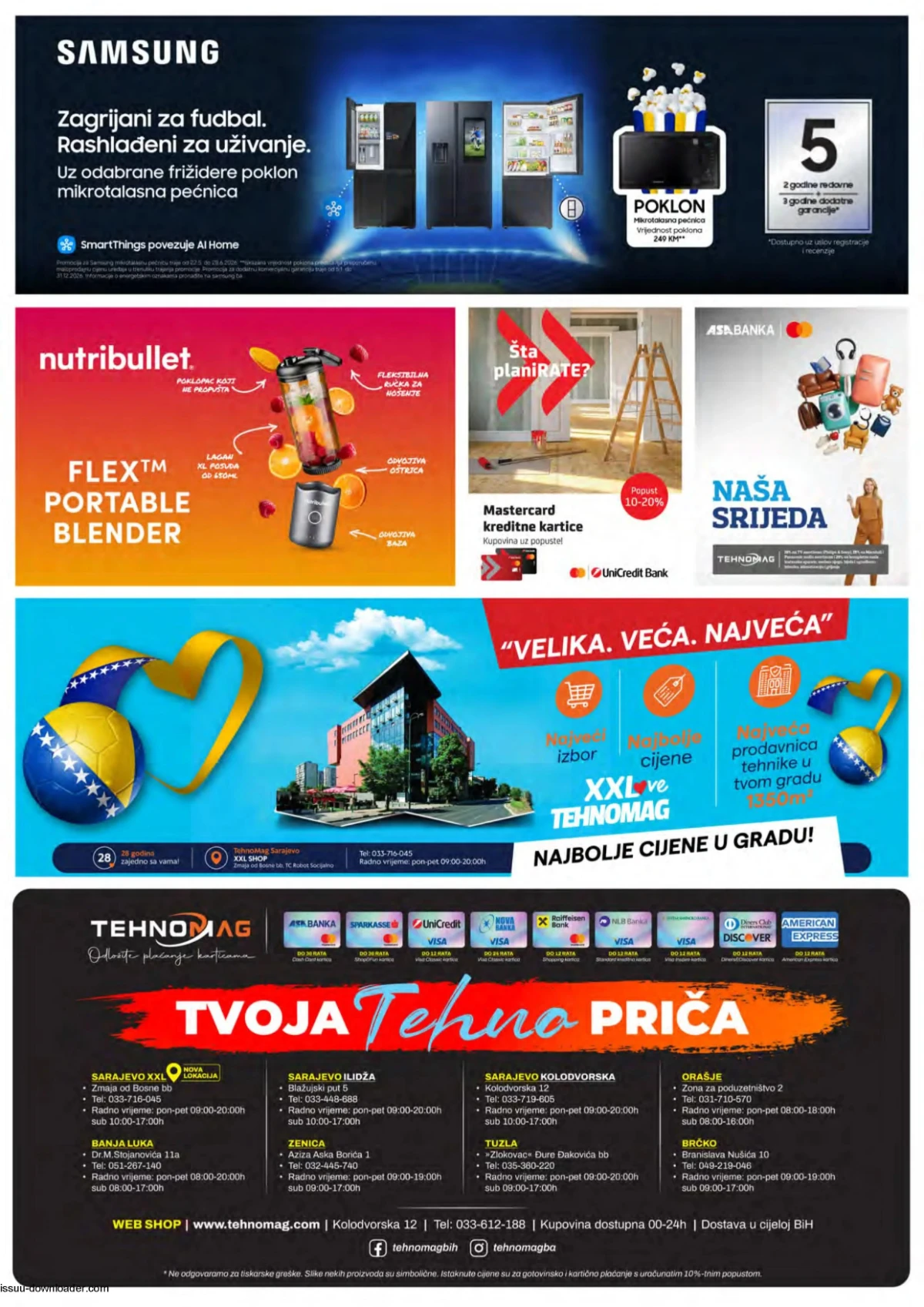 Završna ponuda Tehnomag kataloga Navijaj sa kauča do 30.06.2026