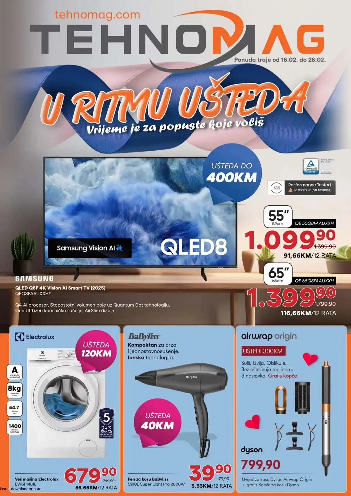 Tehnomag akcija do 28. februara 2026 – katalog sniženja IT i tehnike, naslovna strana