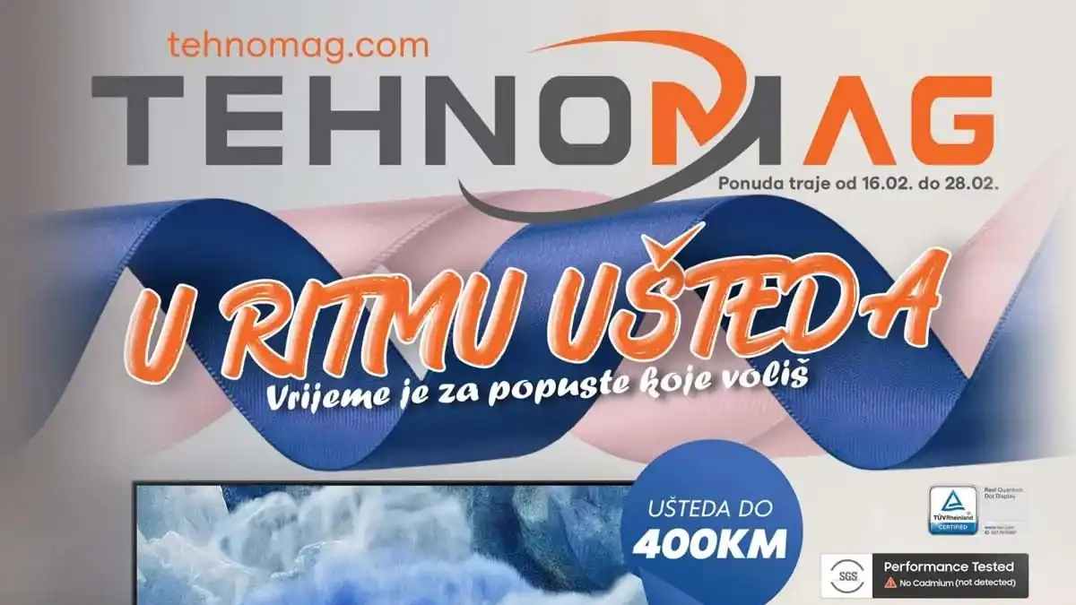 Pogledajte Tehnomag akciju i katalog sniženja do 28. februara 2026