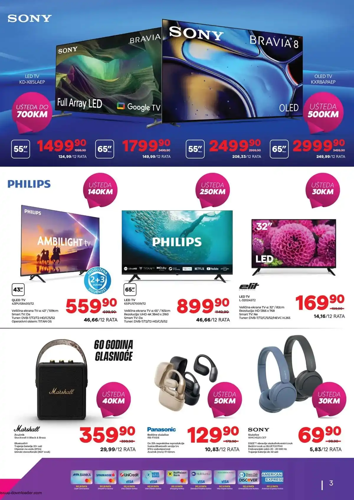 Tehnomag frižideri, zamrzivači i bijela tehnika na sniženju – katalog do 28. februara 2026, strana 3