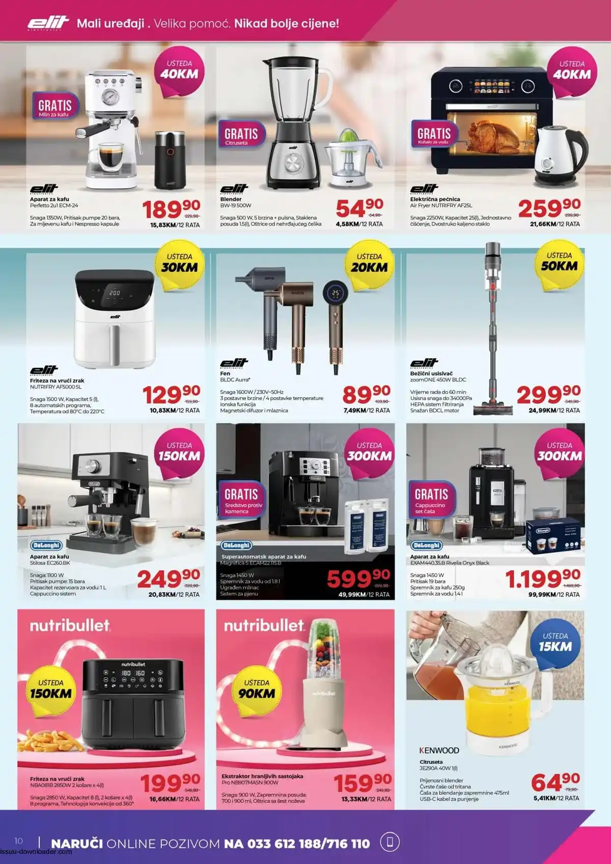 Tehnomag mobilni telefoni i dodatna oprema – katalog do 28. februara 2026, strana 10