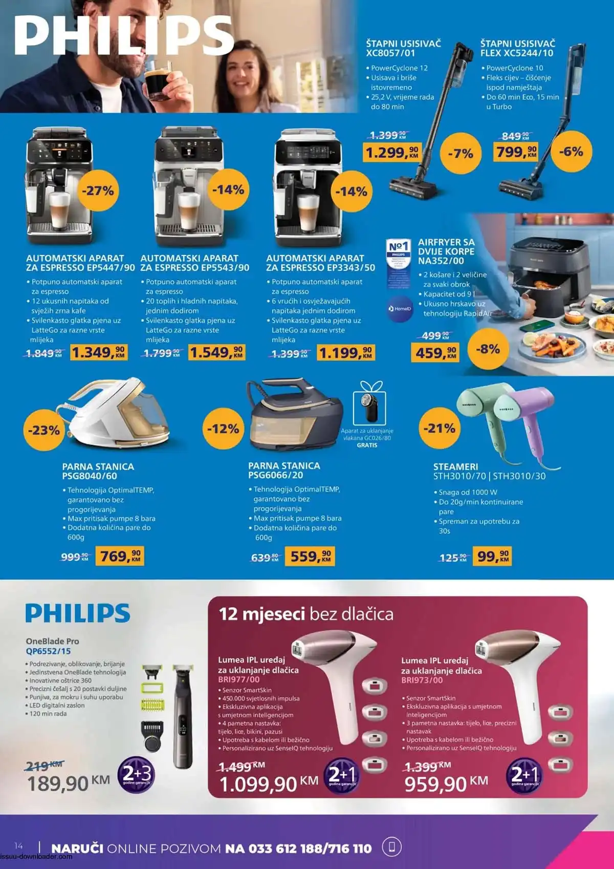 Tehnomag aparati za domaćinstvo na akciji – katalog do 28. februara 2026, strana 14