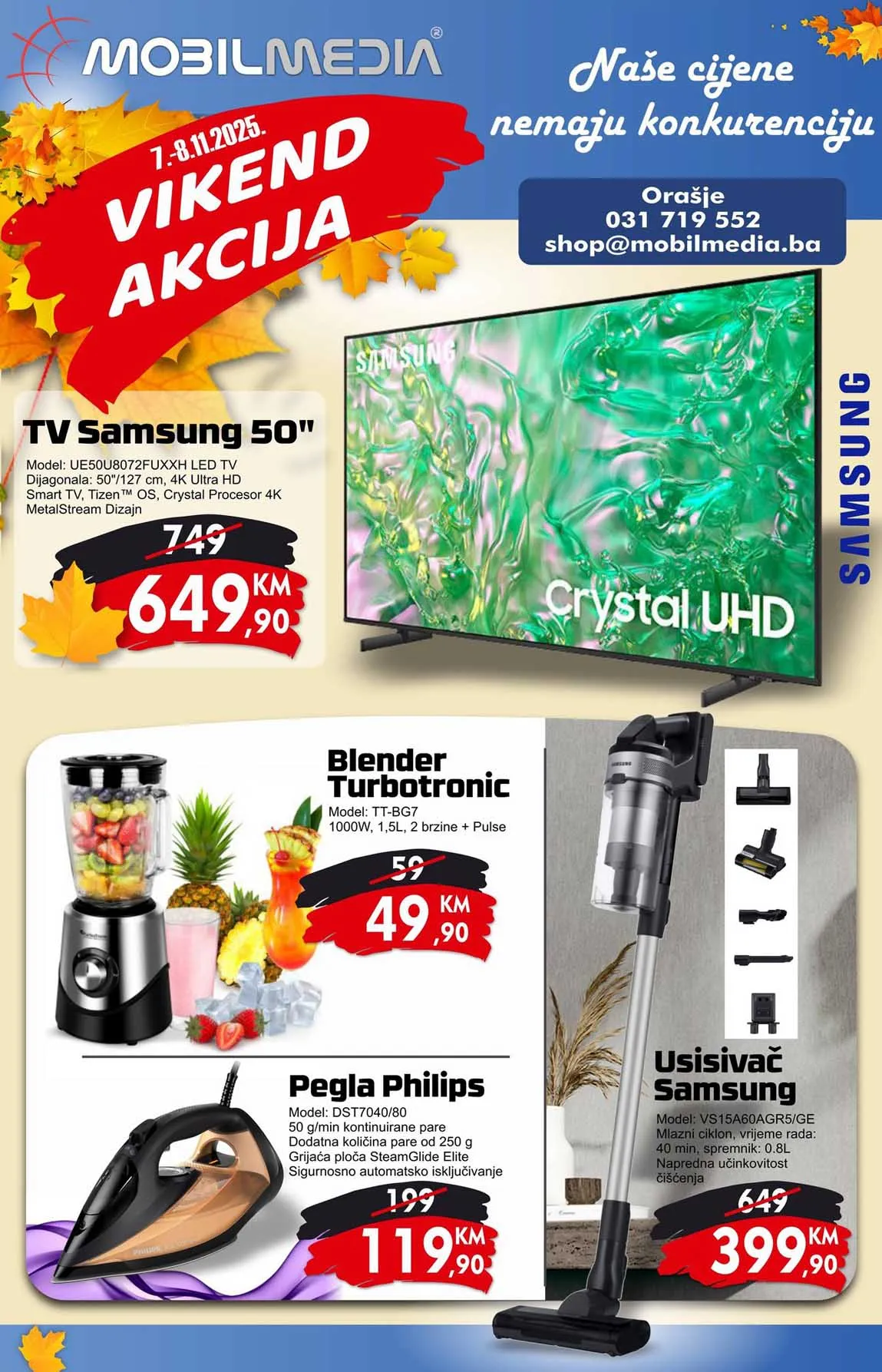 Mobilmedia vikend akcija tehnike