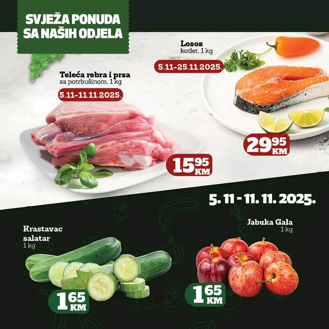 Crvena jabuka akcije i katalozi Crvena jabuka akcija snizenja