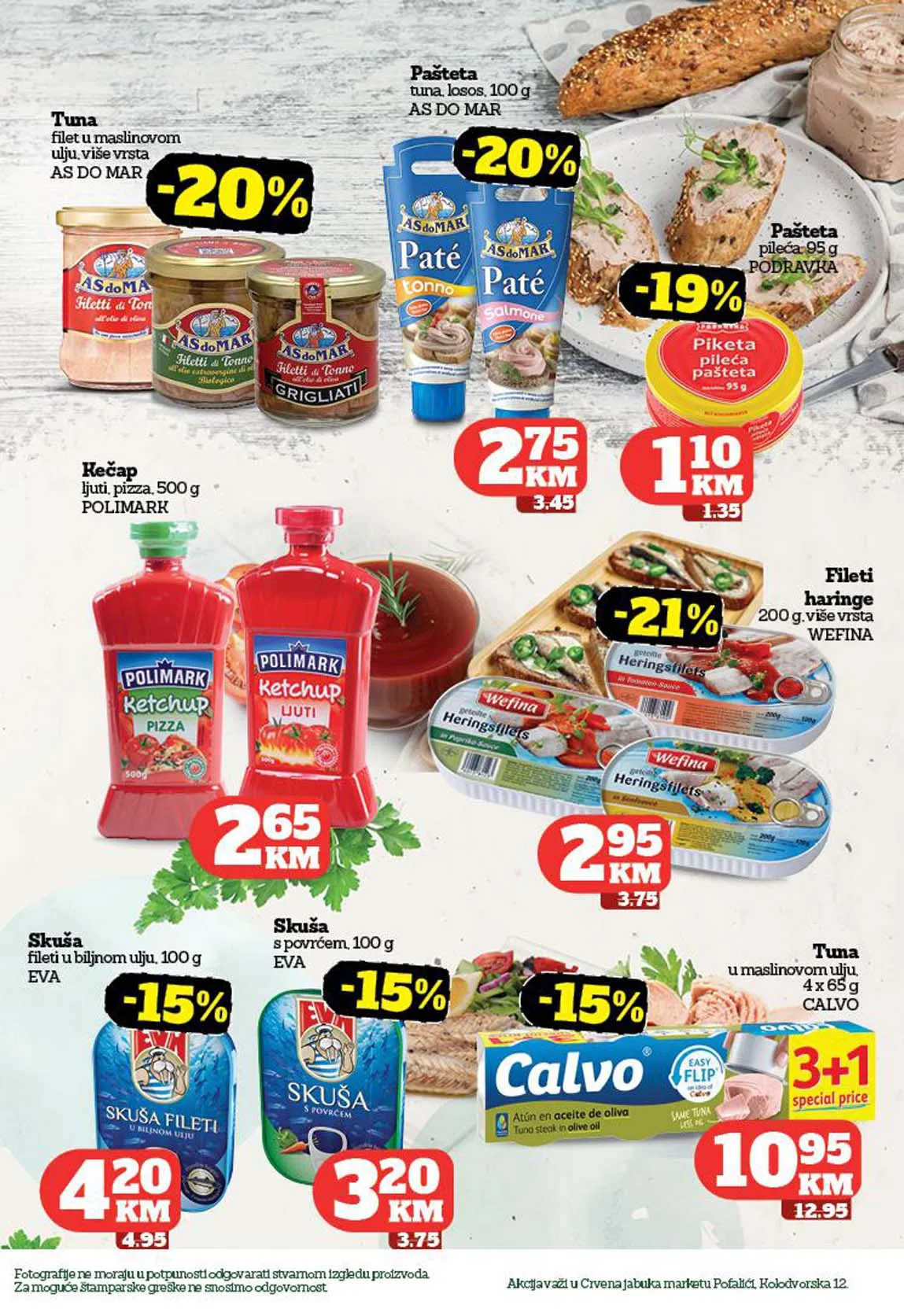 katalozi Crvena jabuka snizeno Crvena jabuka akcija snizenja Pofalići