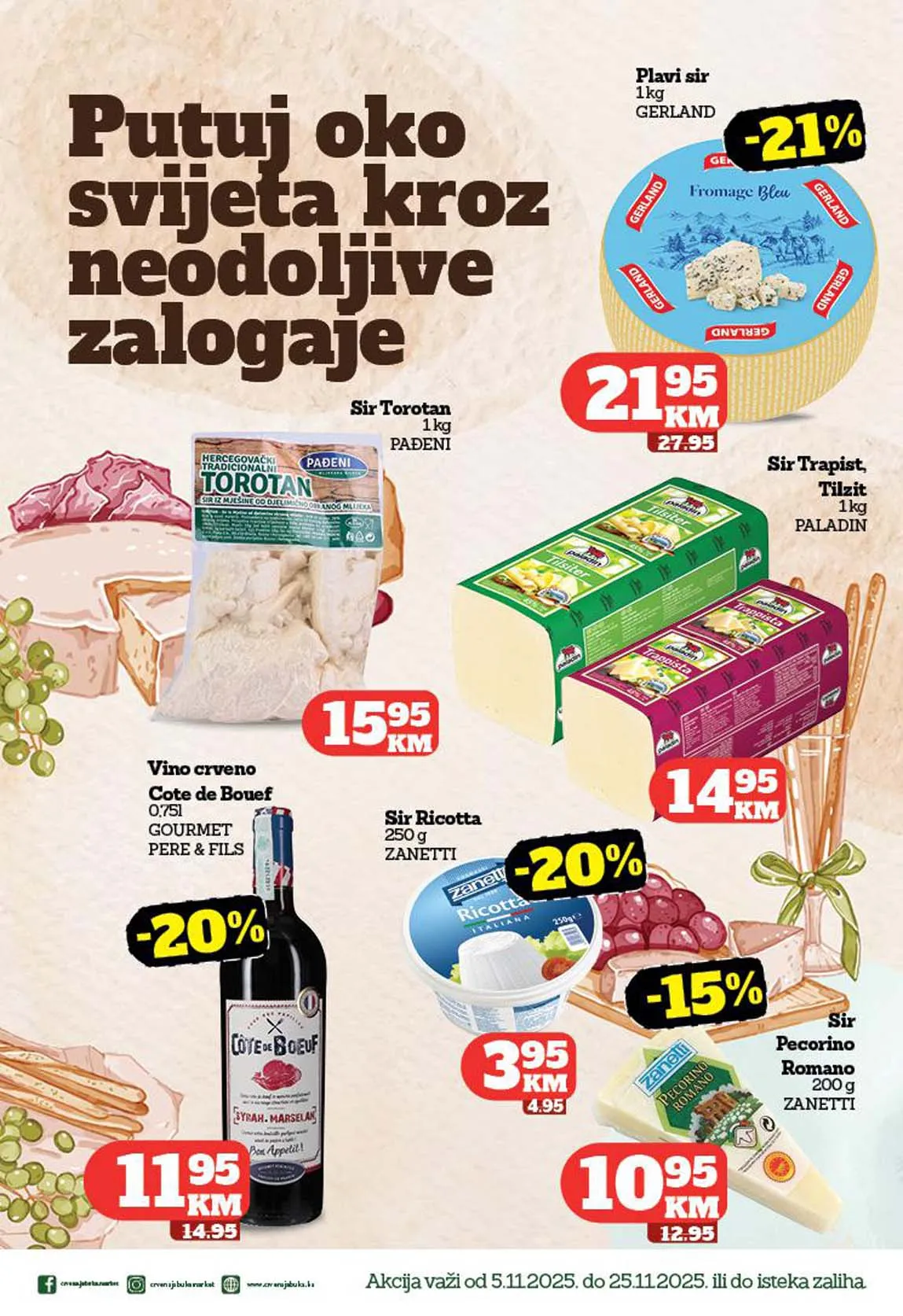 katalozi Crvena jabuka snizeno Crvena jabuka akcija snizenja Pofalići