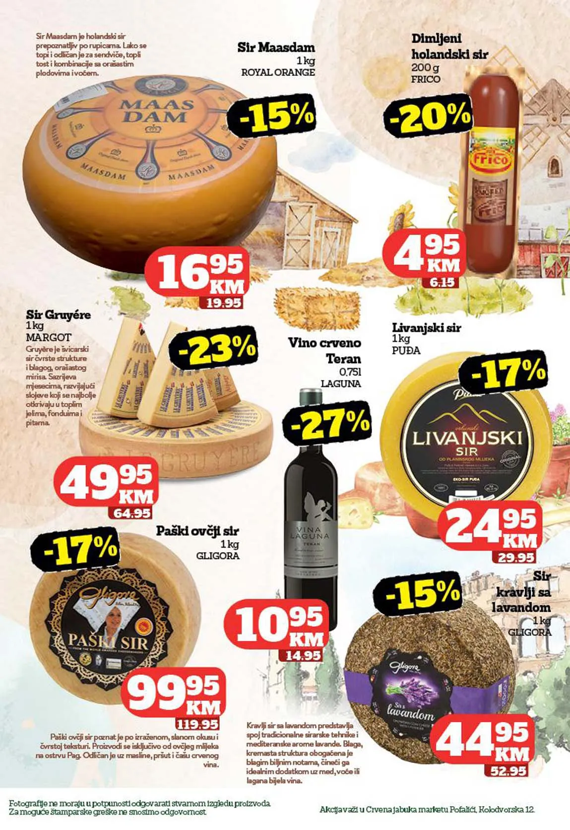 katalozi Crvena jabuka snizeno Crvena jabuka akcija snizenja Pofalići