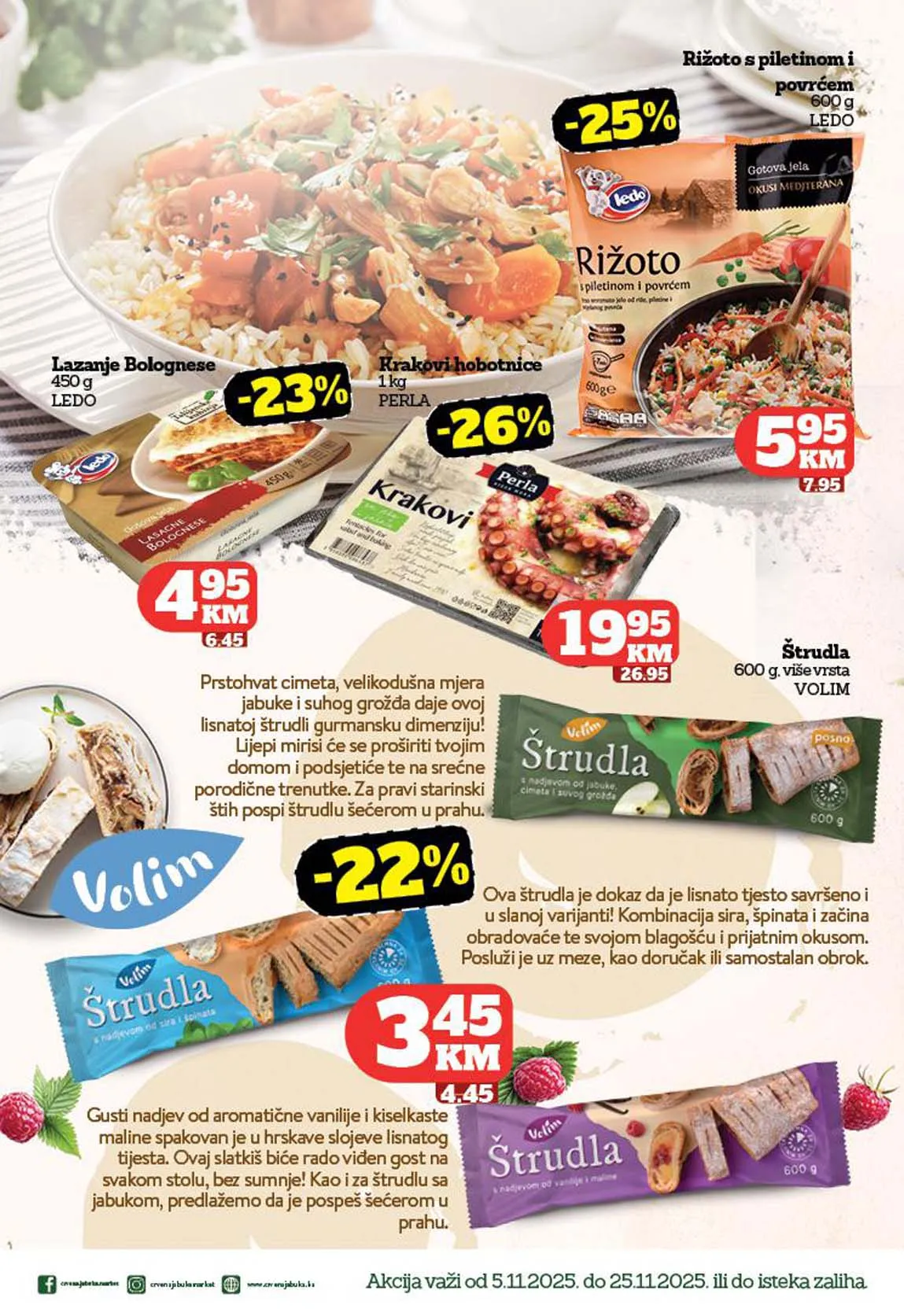 katalozi Crvena jabuka snizeno Crvena jabuka akcija snizenja Pofalići