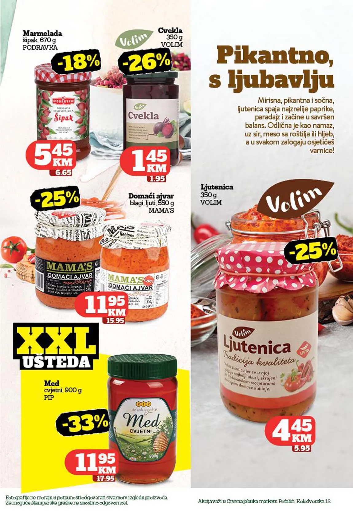 katalozi Crvena jabuka snizeno Crvena jabuka akcija snizenja Pofalići