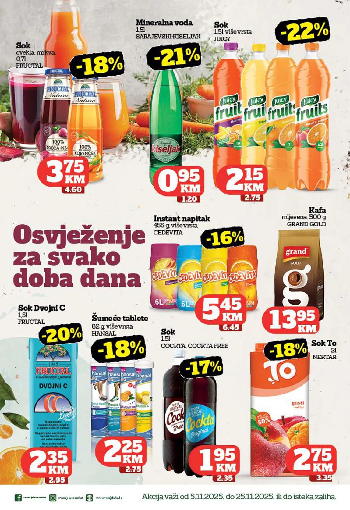 katalozi Crvena jabuka snizeno Crvena jabuka akcija snizenja Pofalići