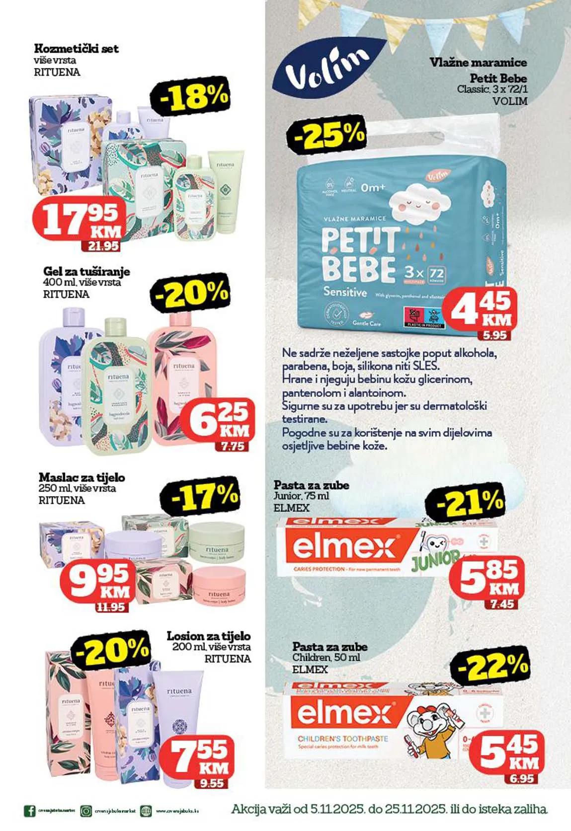 katalozi Crvena jabuka snizeno Crvena jabuka akcija snizenja Pofalići