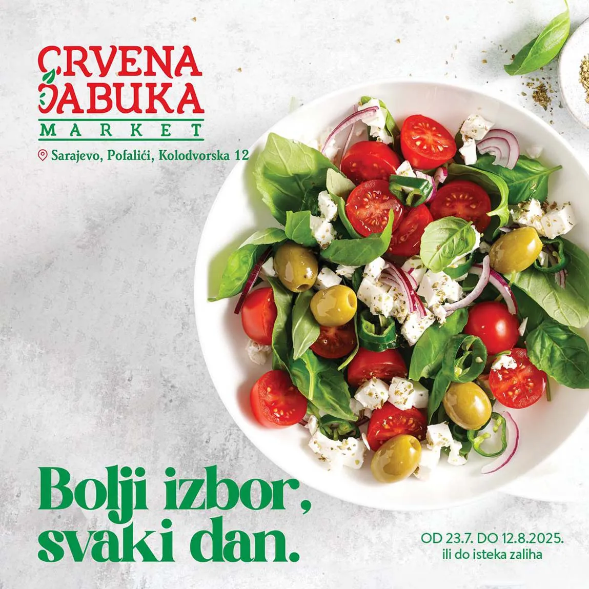 Crvena jabuka Pofalići katalog sniženja do 12.08.2025 – Velike uštede u vašem komšiluku!