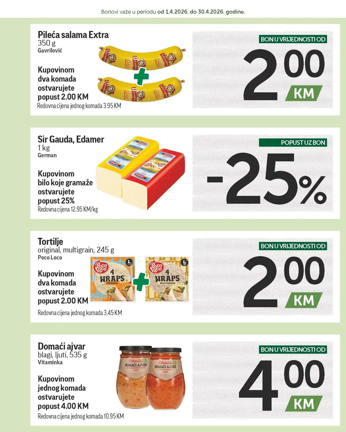 Crvena jabuka akcija Bonbonjera snizenja