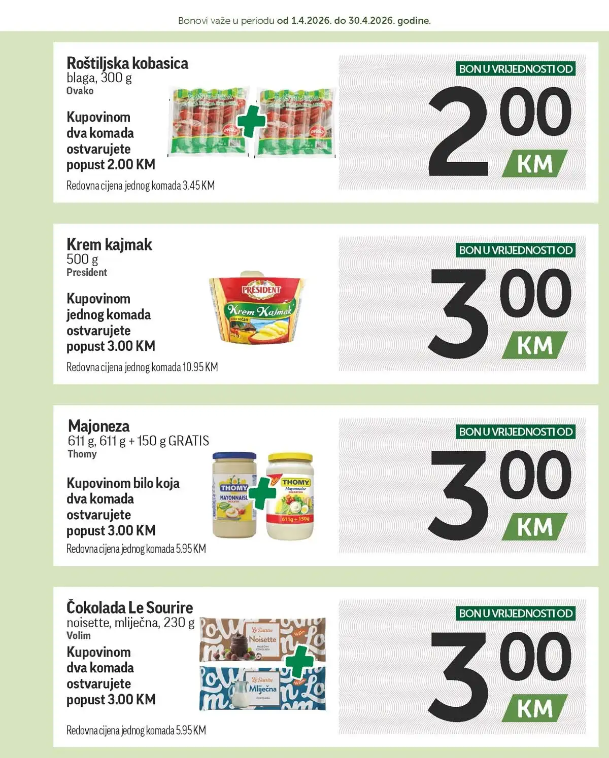 Crvena jabuka akcija Bonbonjera snizenja