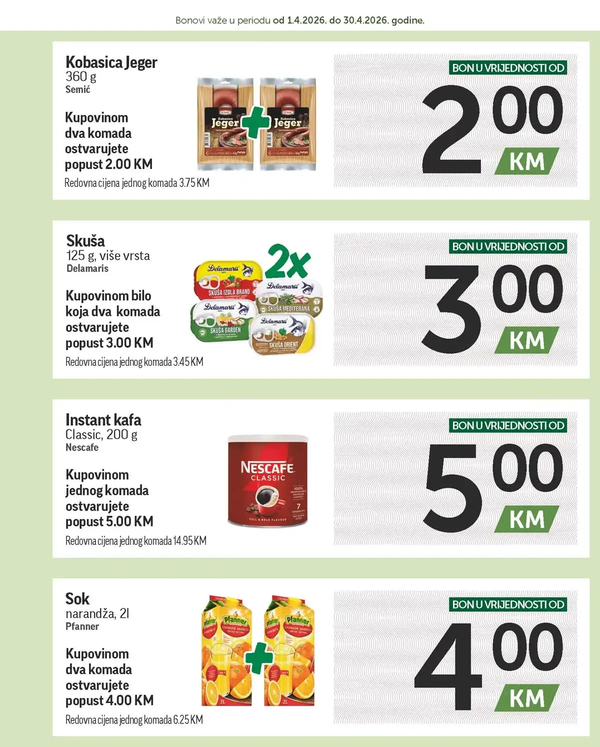 Crvena jabuka akcija Bonbonjera snizenja