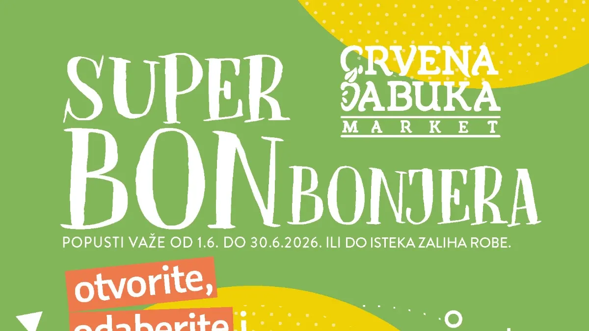 Crvena Jabuka Super Bonbonjera ušteda do 219 KM do 30.06.2026