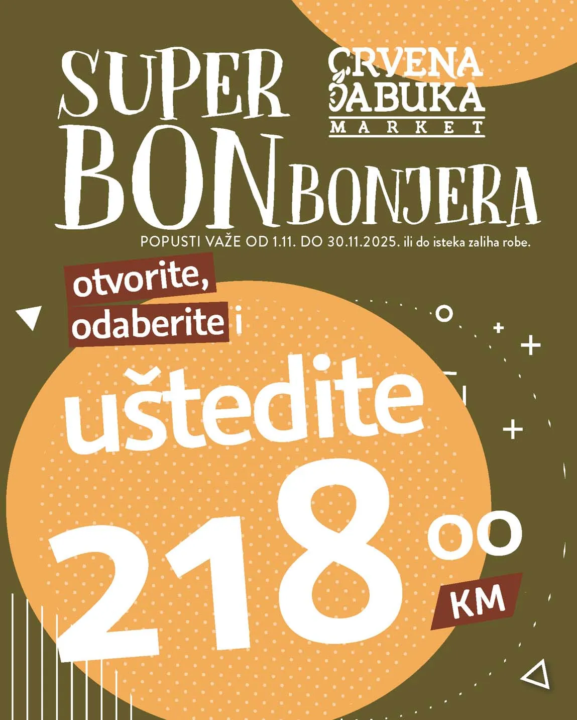 Crvena jabuka Akcija snizenja Crvena jabuka akcija Bonbonjera snizenja