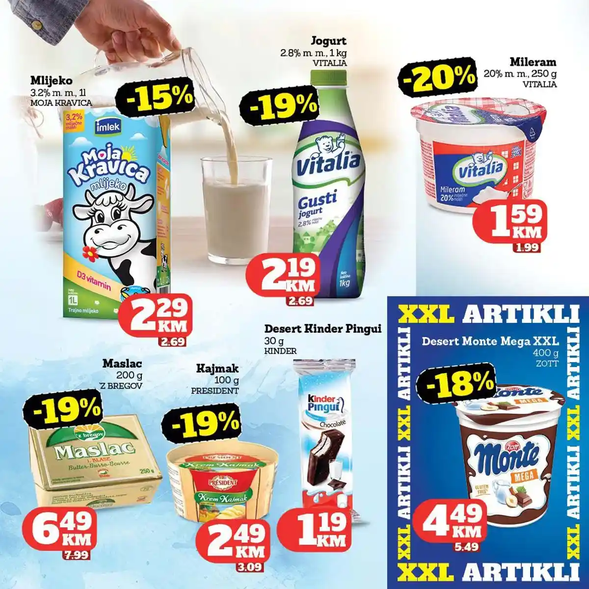 Moj Market katalog strana 9 sniženja do 3. marta 2026. BiH