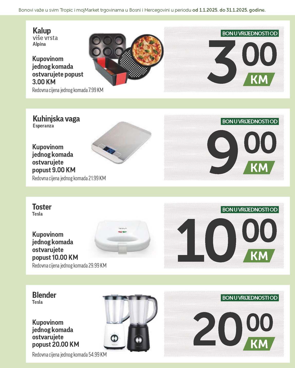 katalog bonbonjera Tropic i Moj market snizenja