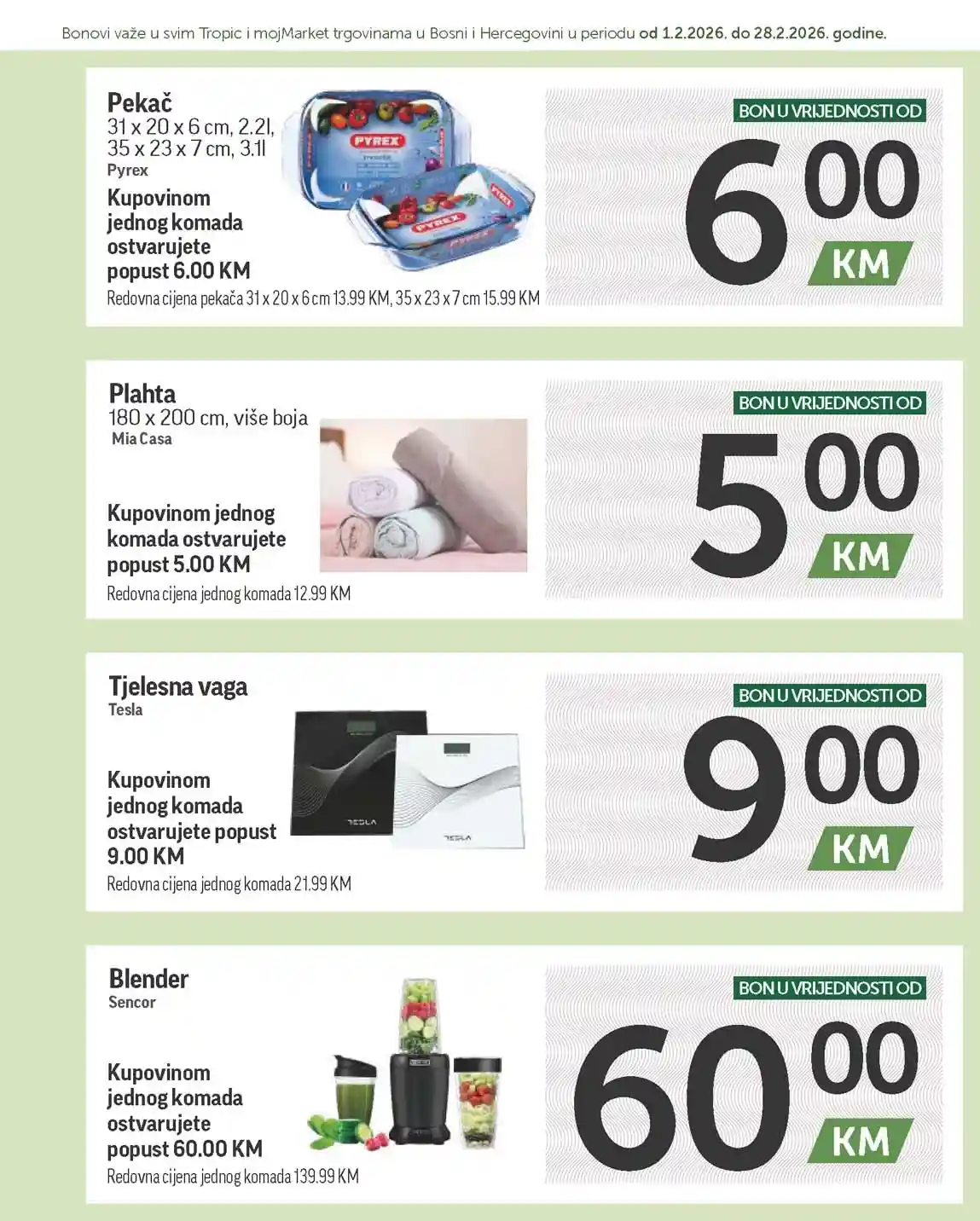katalog bonbonjera Tropic i Moj market snizenja
