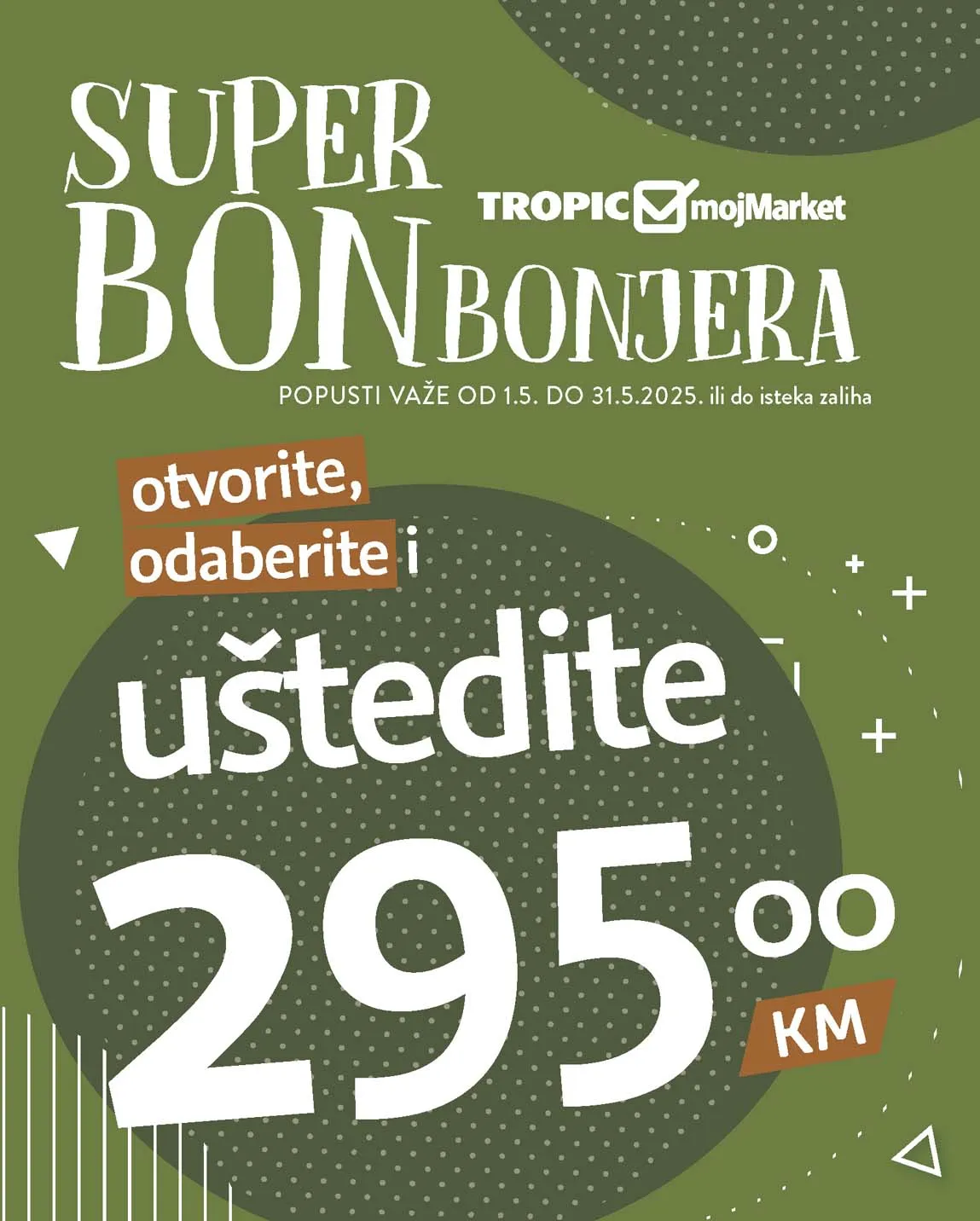 katalog bonbonjera Tropic i Moj market snizenja