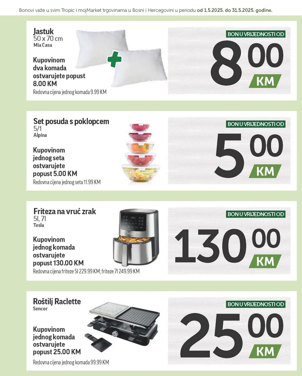 katalog bonbonjera Tropic i Moj market snizenja