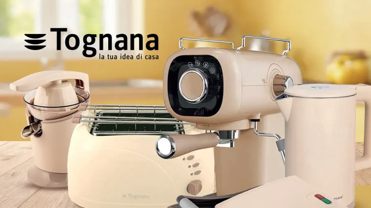 Tropic Tognana akcija do 31.08.2026. – Iridea Champagne kuhinjski aparati uz popuste do 43%